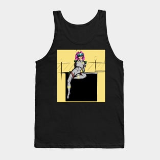 Cyberpunk Concept Girl Tank Top